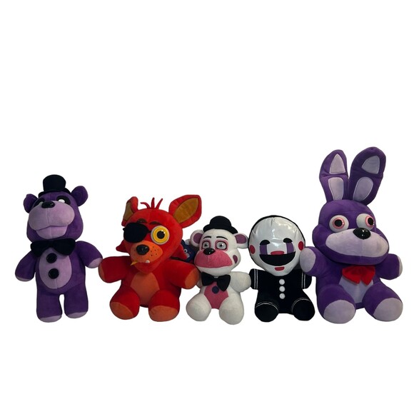 Five Nights at Freddy’s Plush (Lot of Five) - Picture 1 of 5